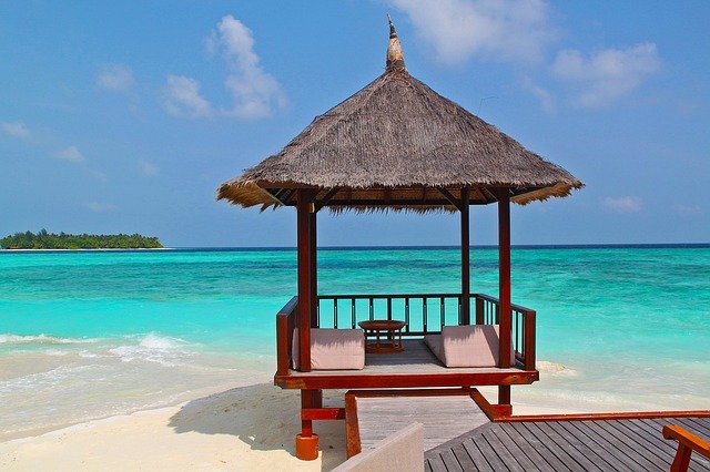 Baros Island beach in Maldives, one of the places to visit in Maldives