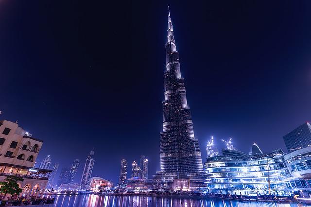 Burj Khalifa, the tallest building in the world.