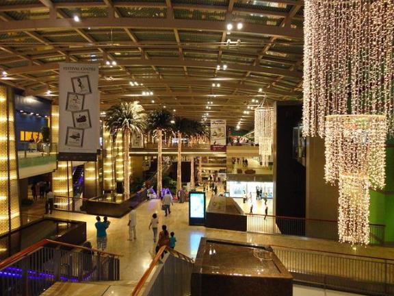 Beautiful section of Dubai mall