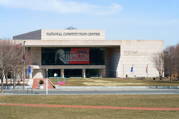 Historical locations in Philadelphia - national constitution centre